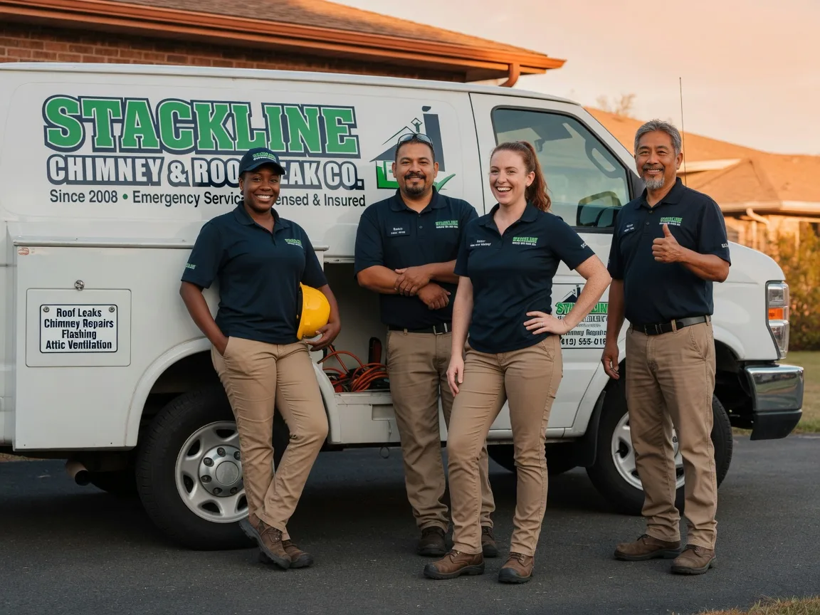 Chimney flashing repair company in La Salle, MN